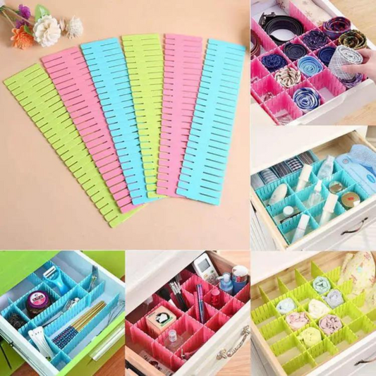 Adjustable Drawer Partition Plastic