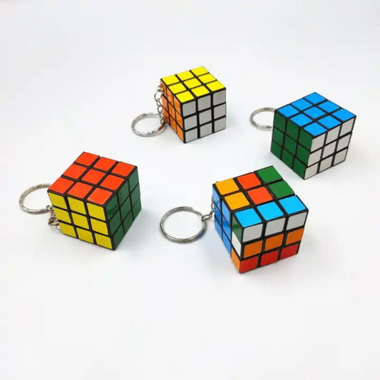 Rubik's cube keychain