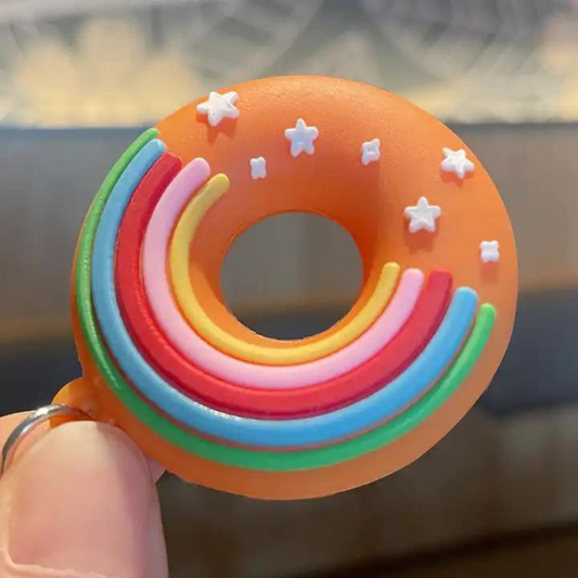 Donut Keychain