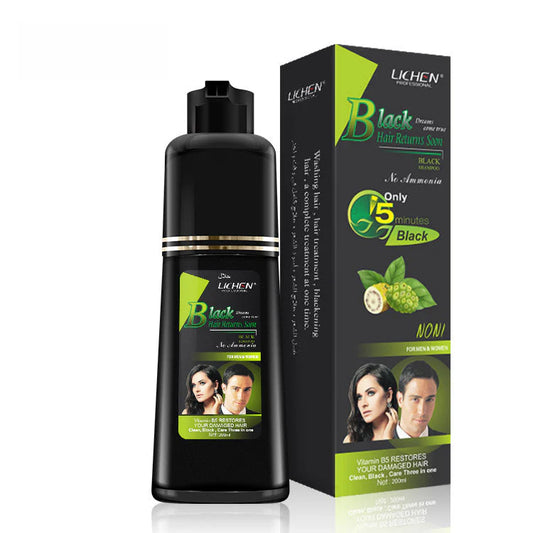 Lichen Hair Color Shampoo 200ml With Pump,Your Best Hair Makeover - Gadget Savor